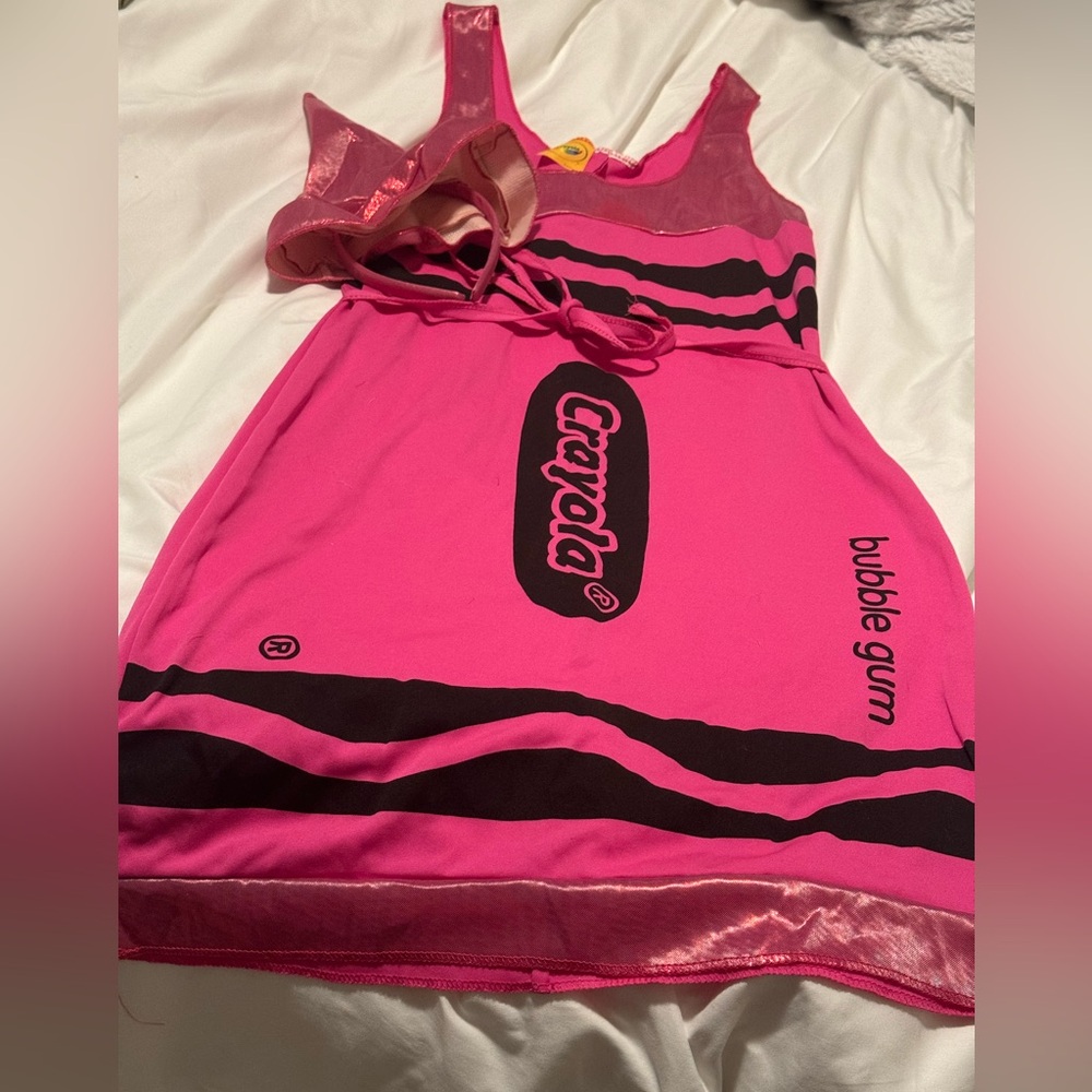 Crayola dress Halloween.